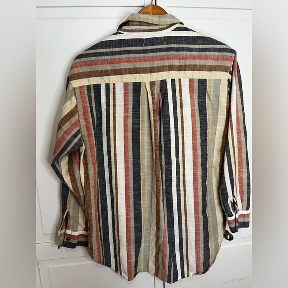 Urban Outfitters | Striped | Long Sleeve | Button Down | Retro | 80’s Style | S - Picture 5 of 5